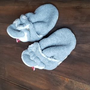 MYGGPP Polar Fleece Bootie Slippers, Sz 6-12M